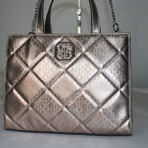 Rose Gold GUESS Los Angeles Handbag